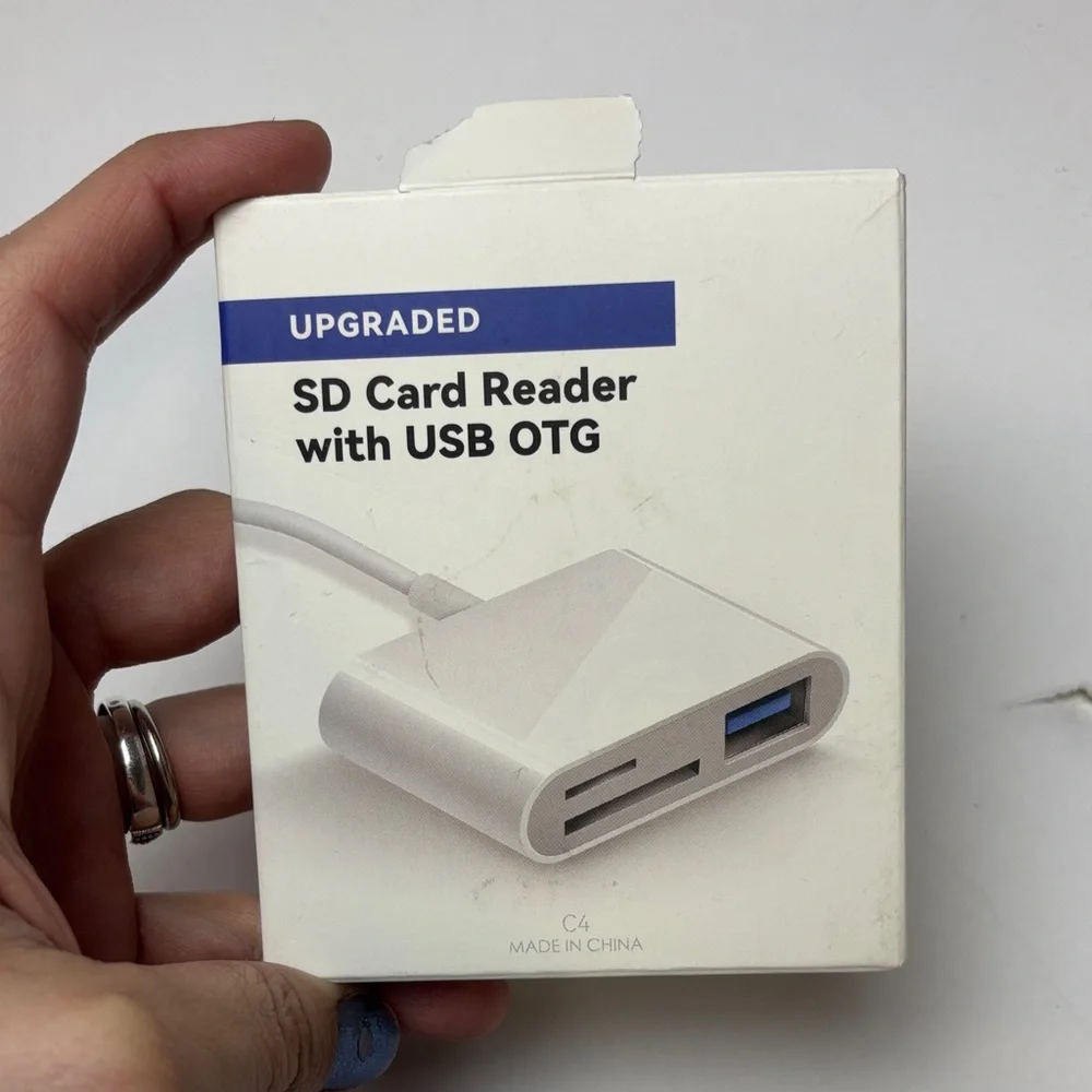 Upgraded SD Card Reader with USB OTG‎